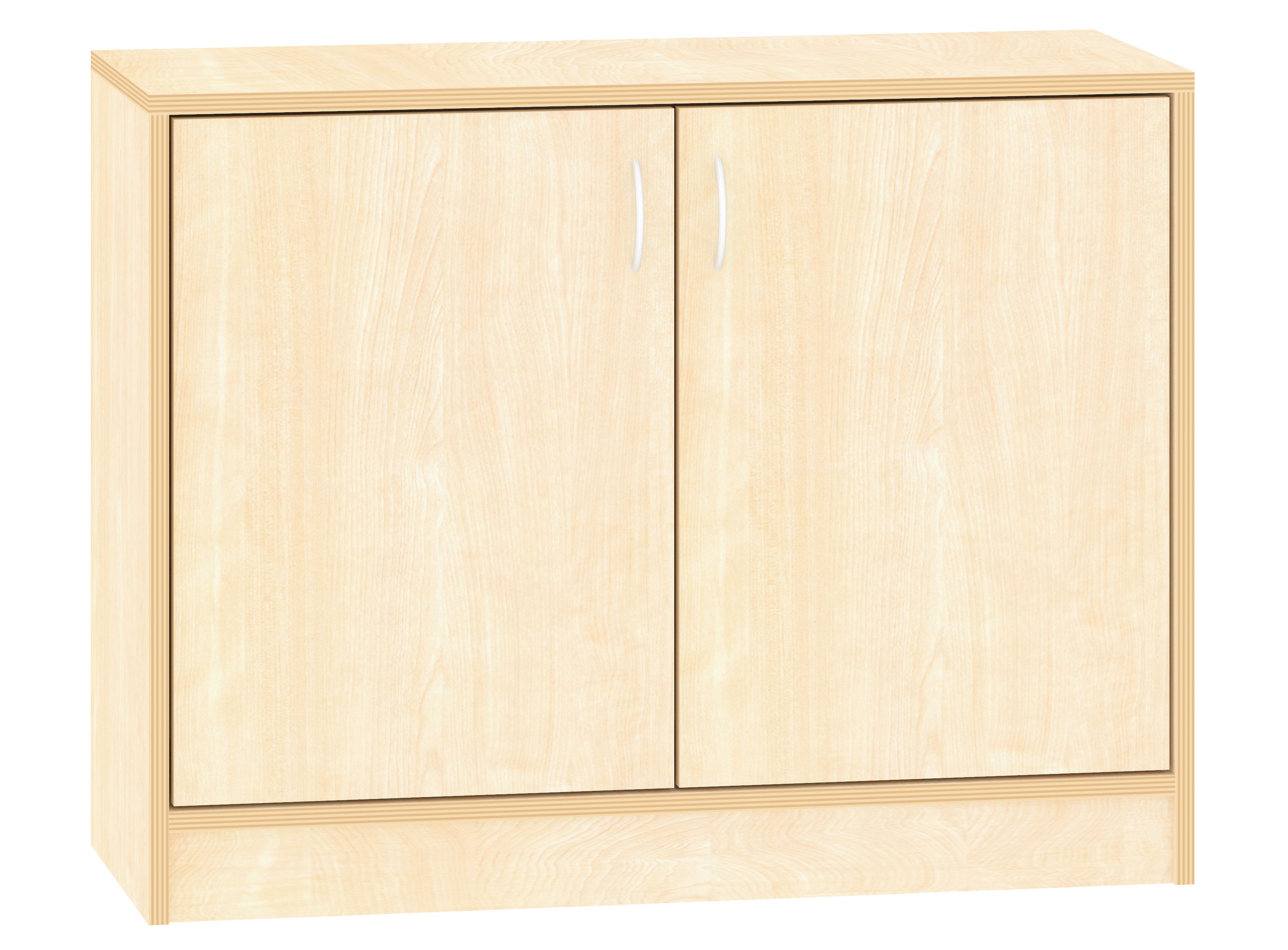 Schrank mit Türen, Breite 100 cm