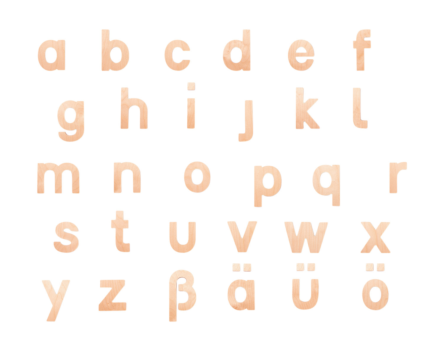 BuchstabenRiesen Kleinbuchstaben