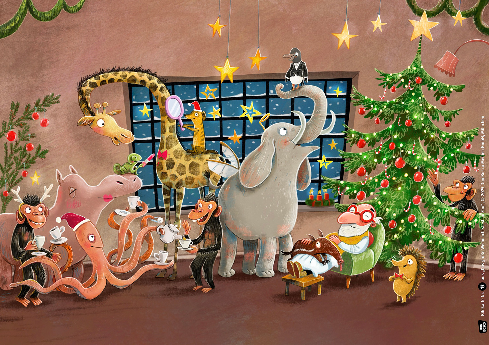 Das große Weihnachtsfest im Zoo