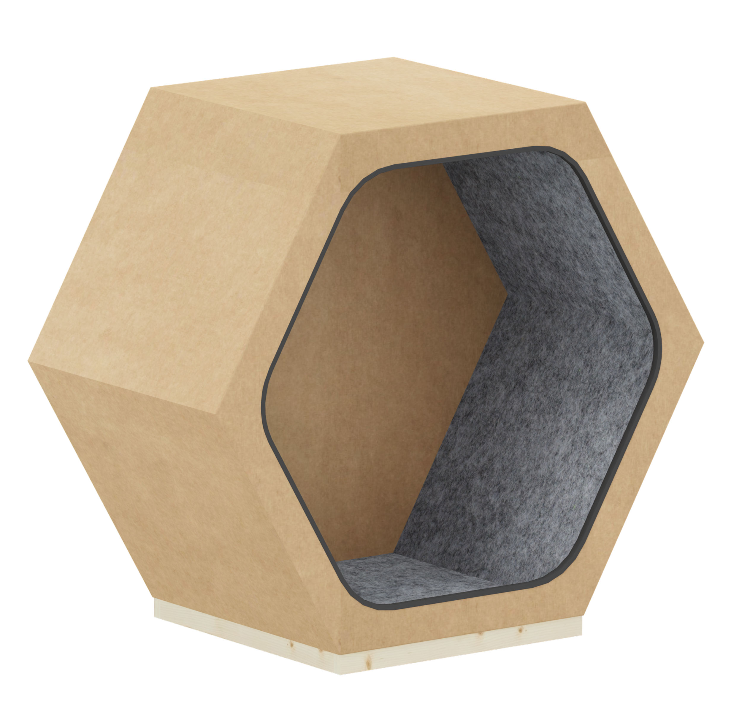 Lernwabe® Karton Sockel für eine Ganze Wabe Lernwabe® Karton Sockel für eine Ganze Wabe