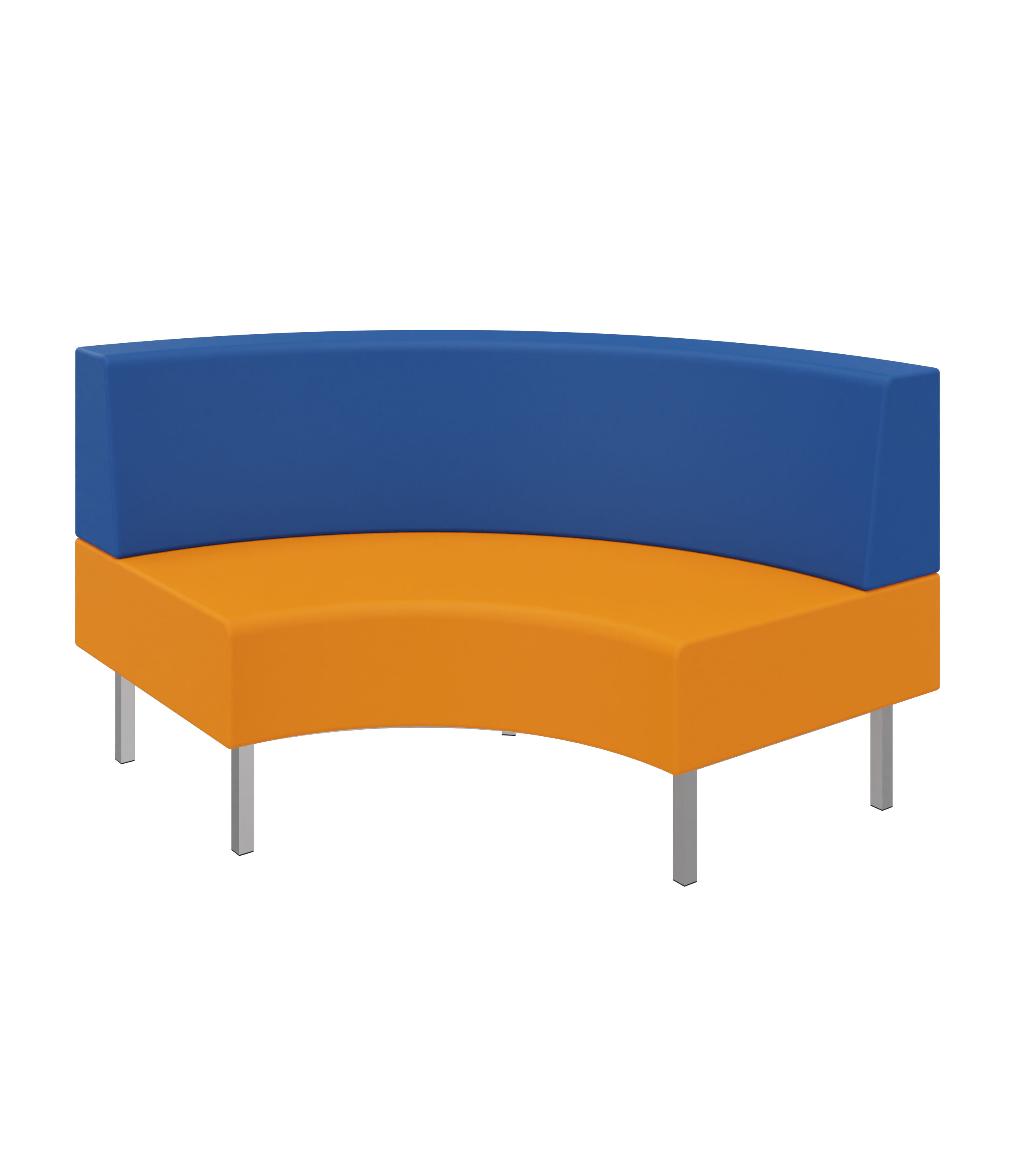 Litti Inneneckelement SOFTSKIN orange / royalblau