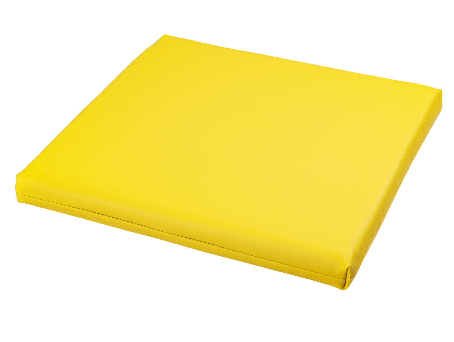 Sitzkissen eckig gelb
