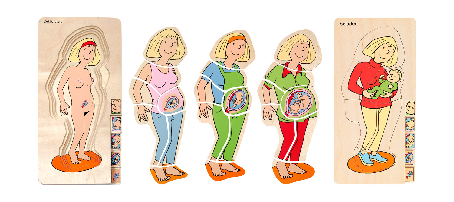 Lagenpuzzle Mutter Lagenpuzzle Mutter