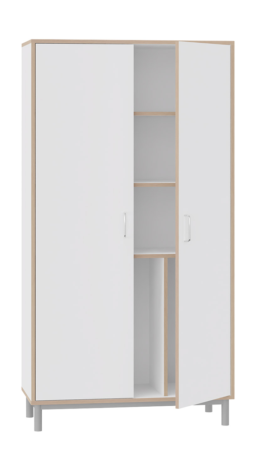 Hochschrank für Kunststoffkästen, Breite 104,8 cm