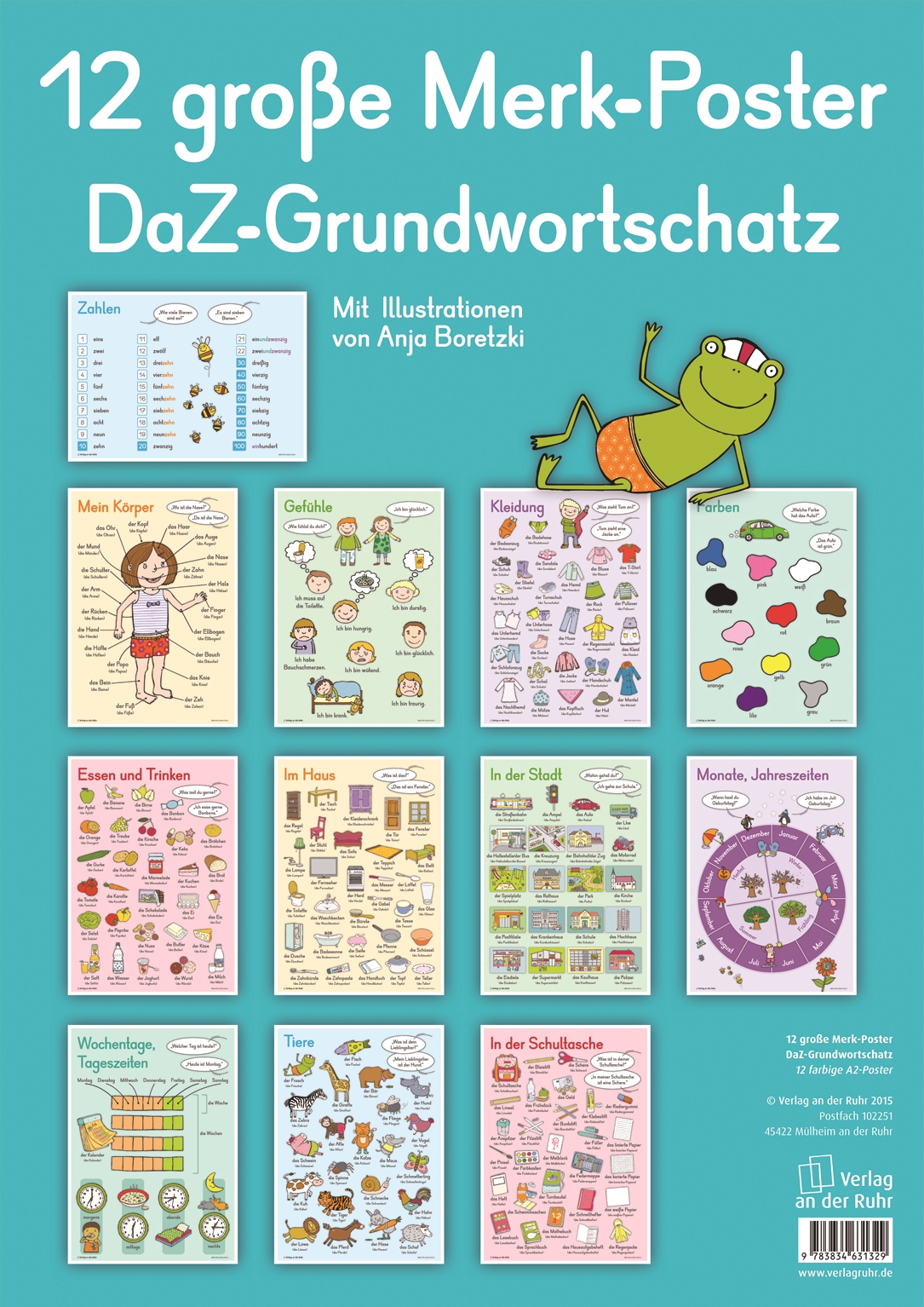 Merk-Poster DaZ Grundwortschatz