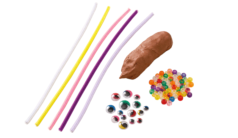 Diese Bastelmaterialen benötigst du für unsere Bastelanleitung "Schneck oh Schneck".
