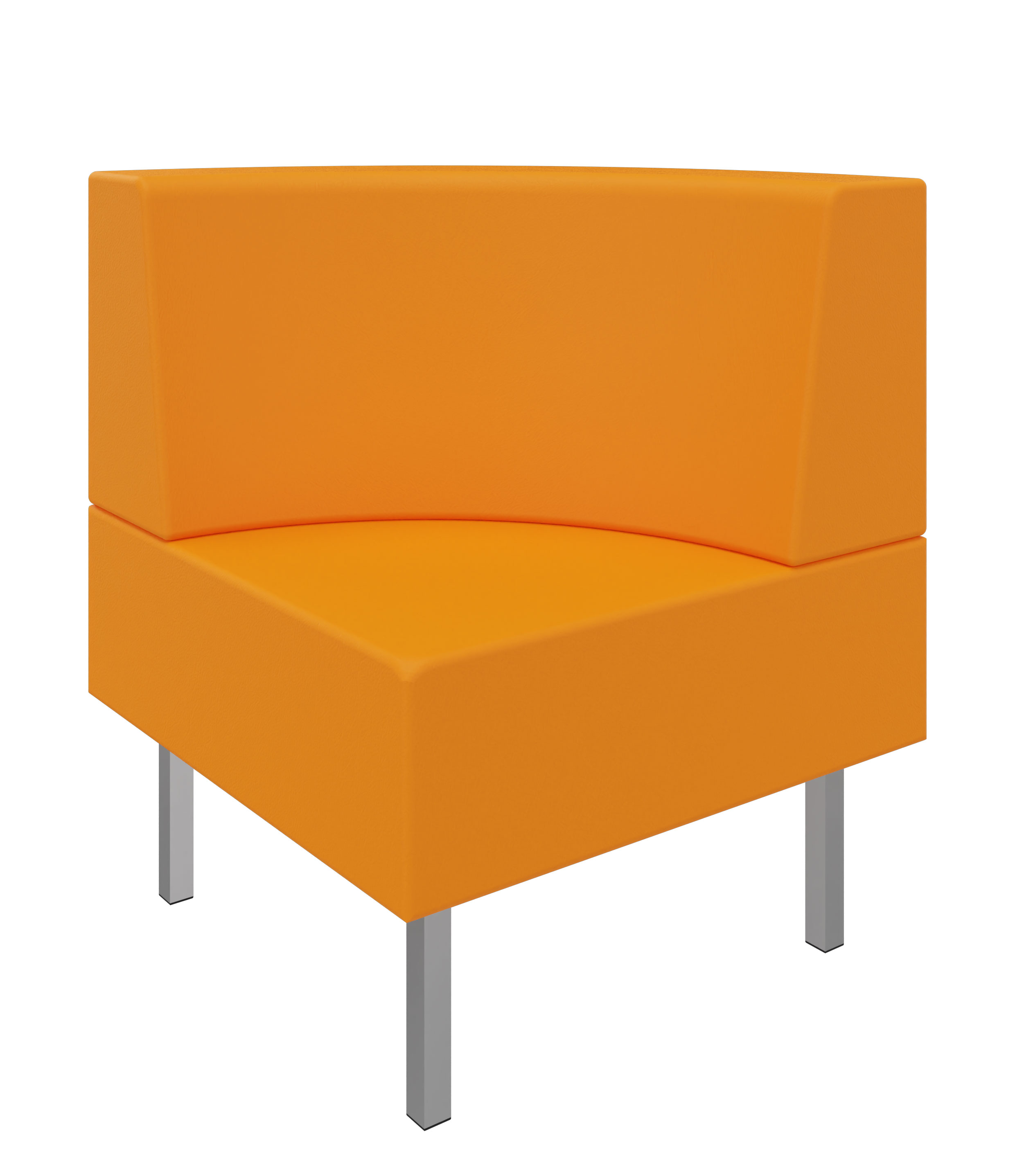 Litti Viertelkreis Inneneck SOFTSKIN orange / orange