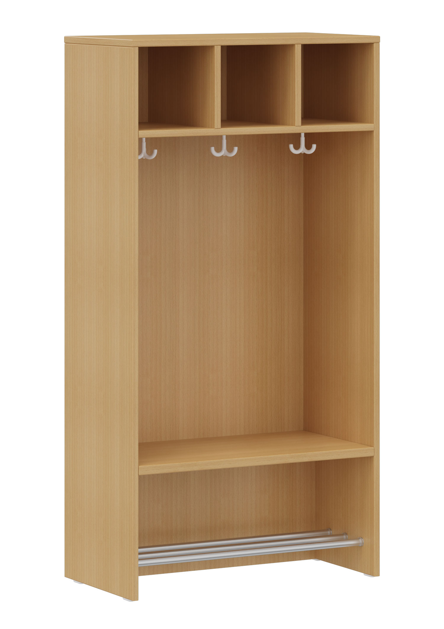 hej Regalgarderobe A mit 22,6 cm Fachbreite Größe 3, 3 Schrankfächer hej Regalgarderobe A mit 22,6 cm Fachbreite Größe 3, 3 Schrankfächer