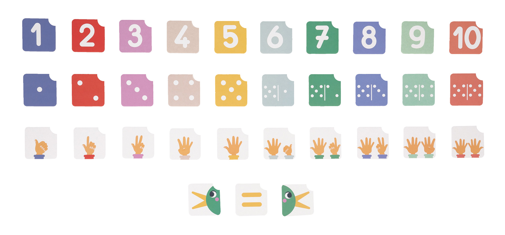 Zahlen zusammensetzen und vergleichen