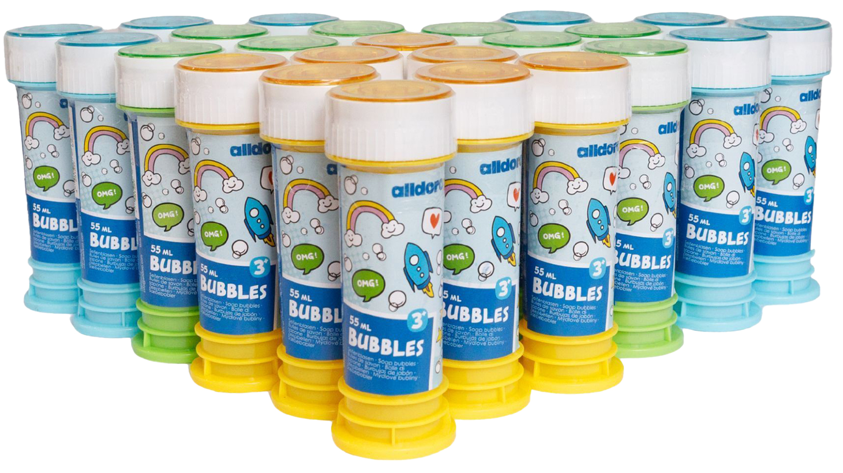 Seifenblasen mit Labyrinth