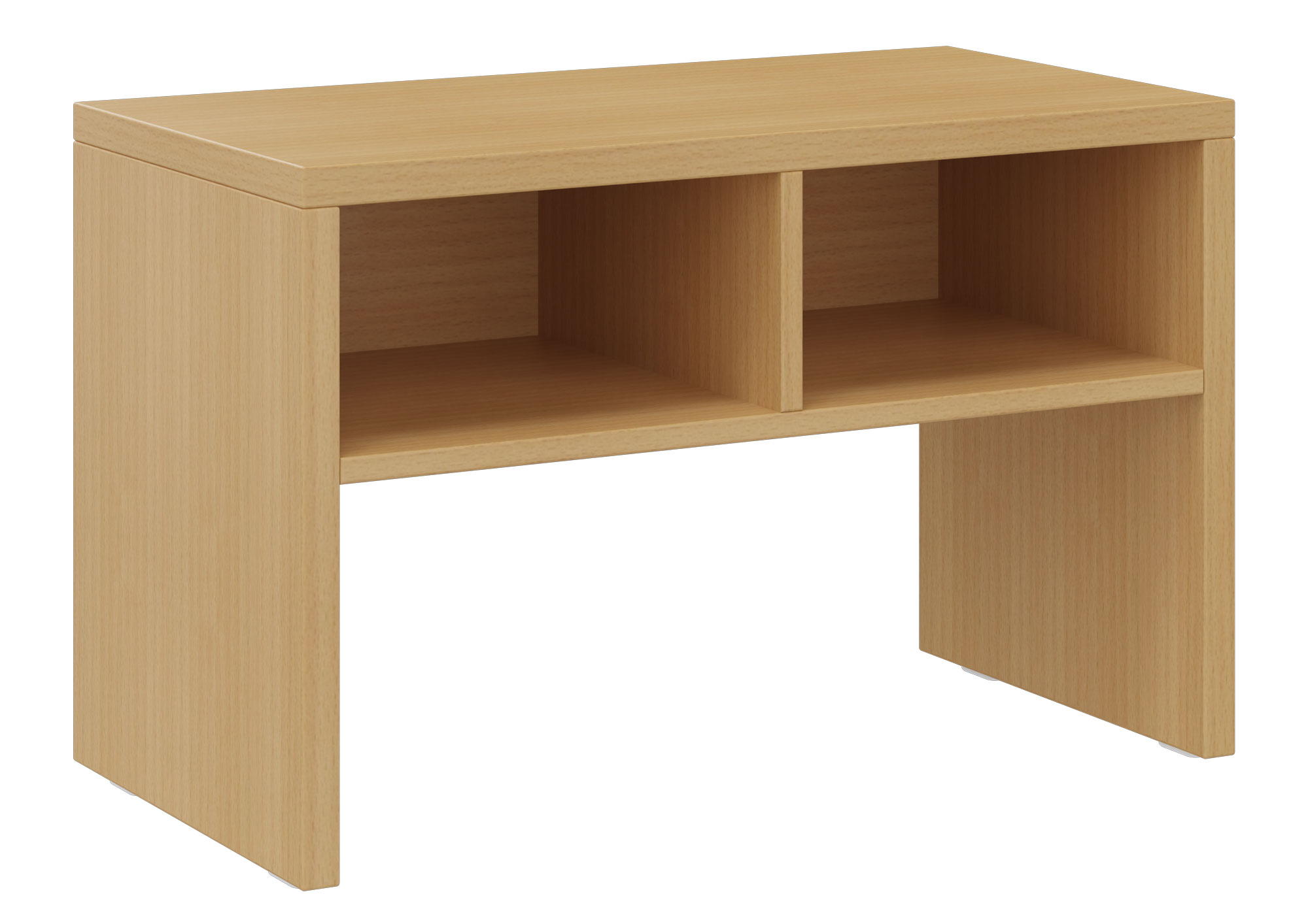 hej Garderobenbank T mit Fächern Höhe 43 cm, Breite 67,3 cm, Buche Dekor