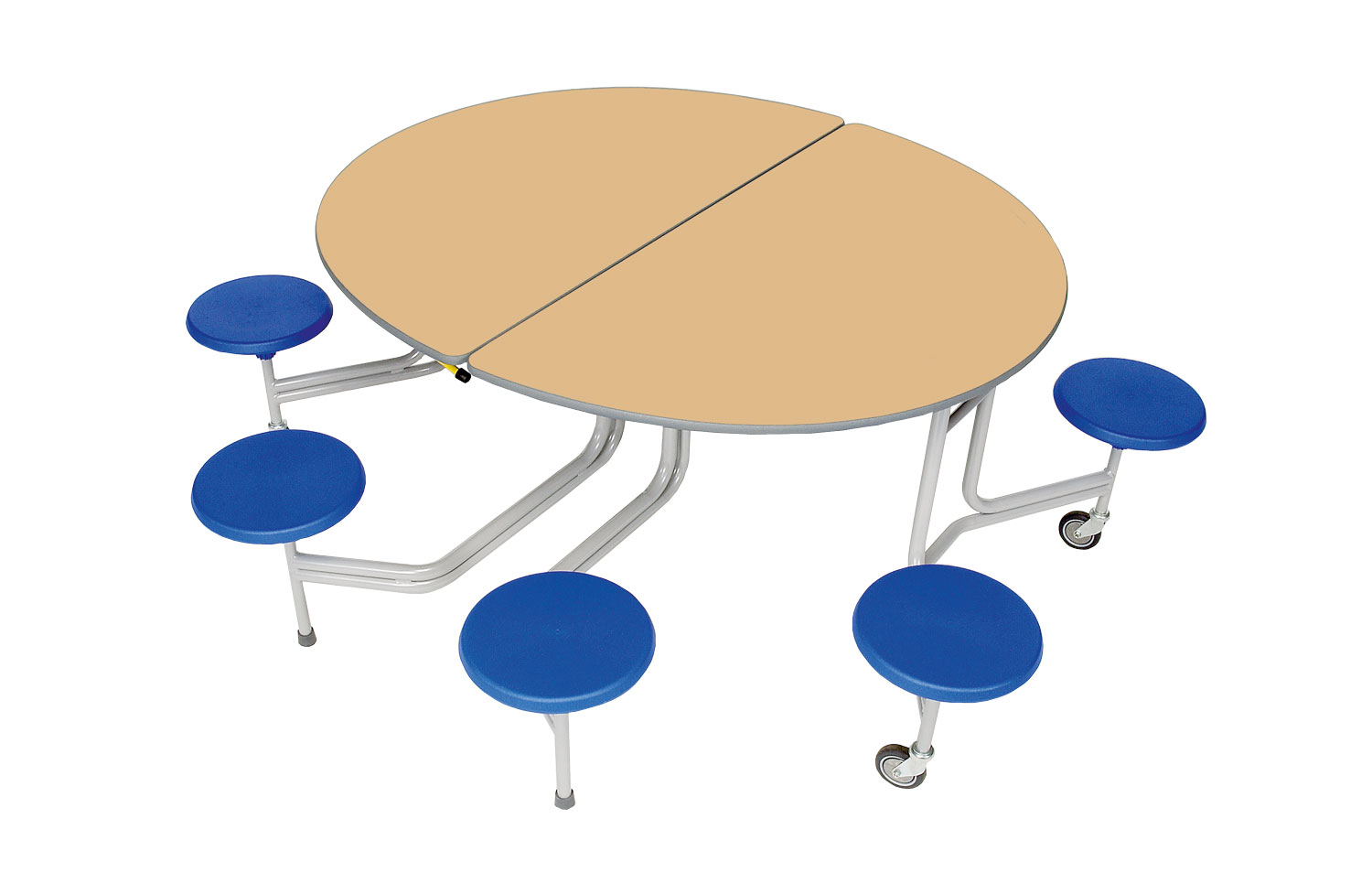 8er Tisch- Sitzkombination Ahorn Dekor
