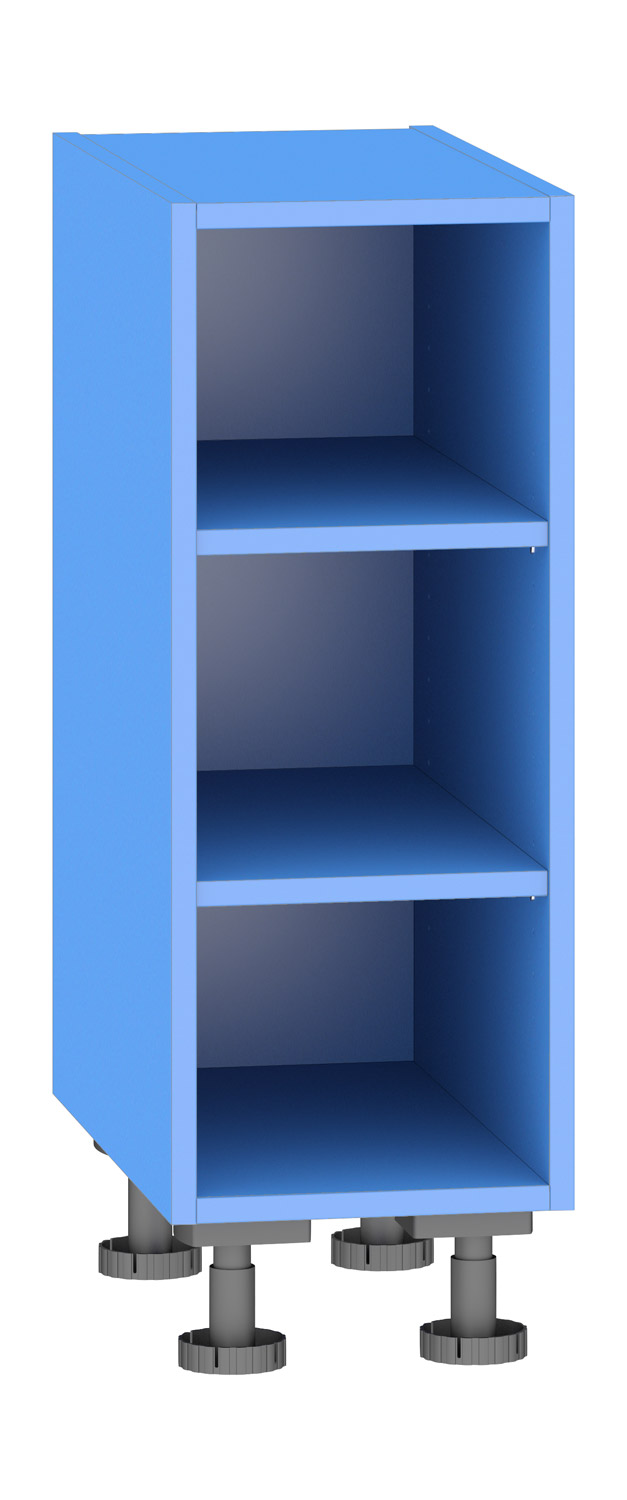 Regal 2 blau