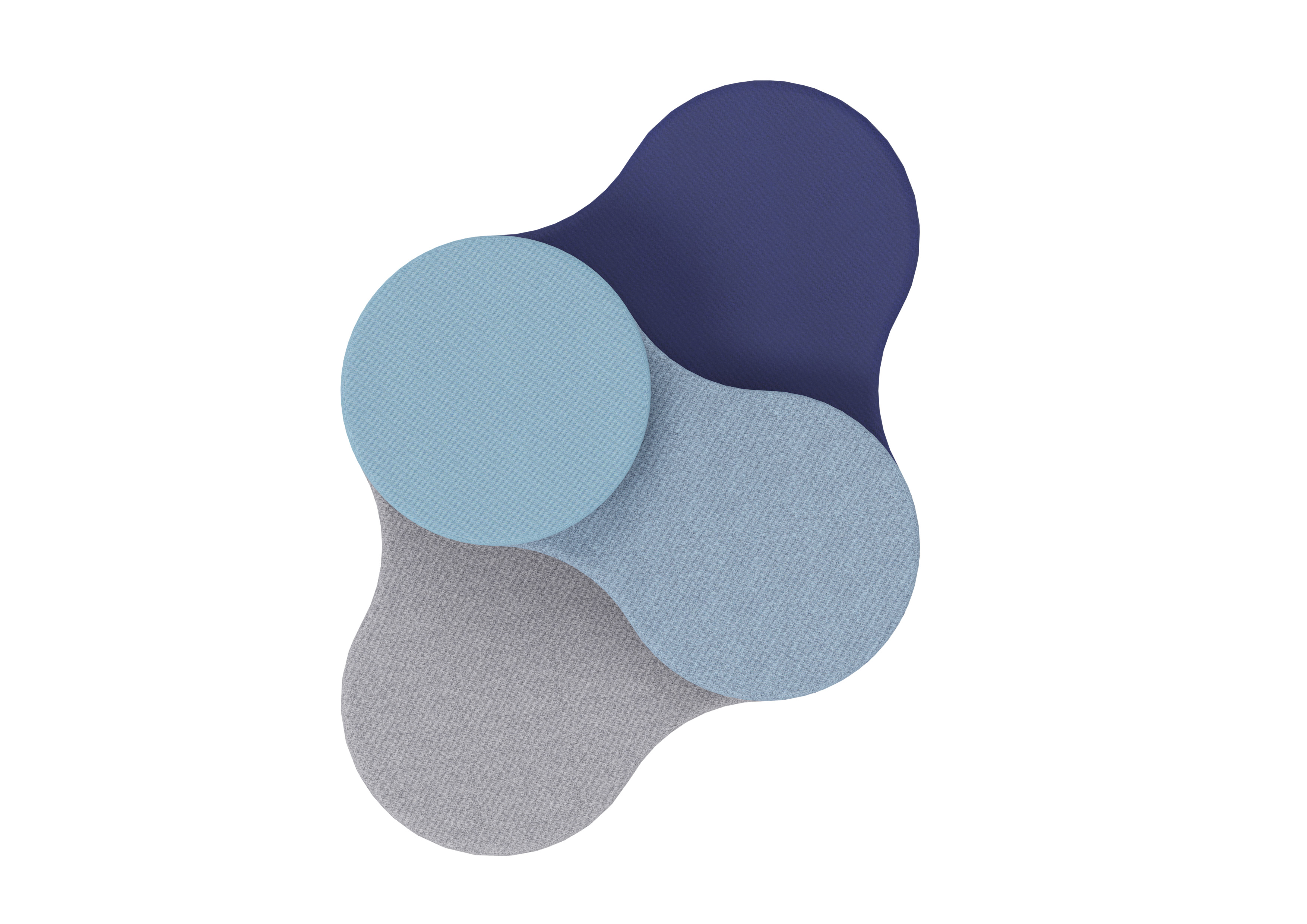 Tapa modulares Pouff N4-I