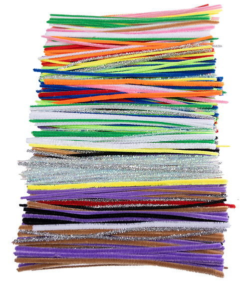 Pfeiffenputzer Jumbo bunt