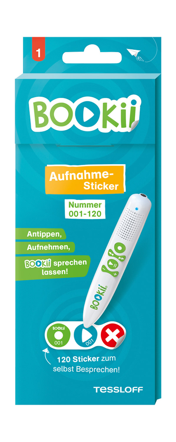 BOOKii® Aufnahmesticker