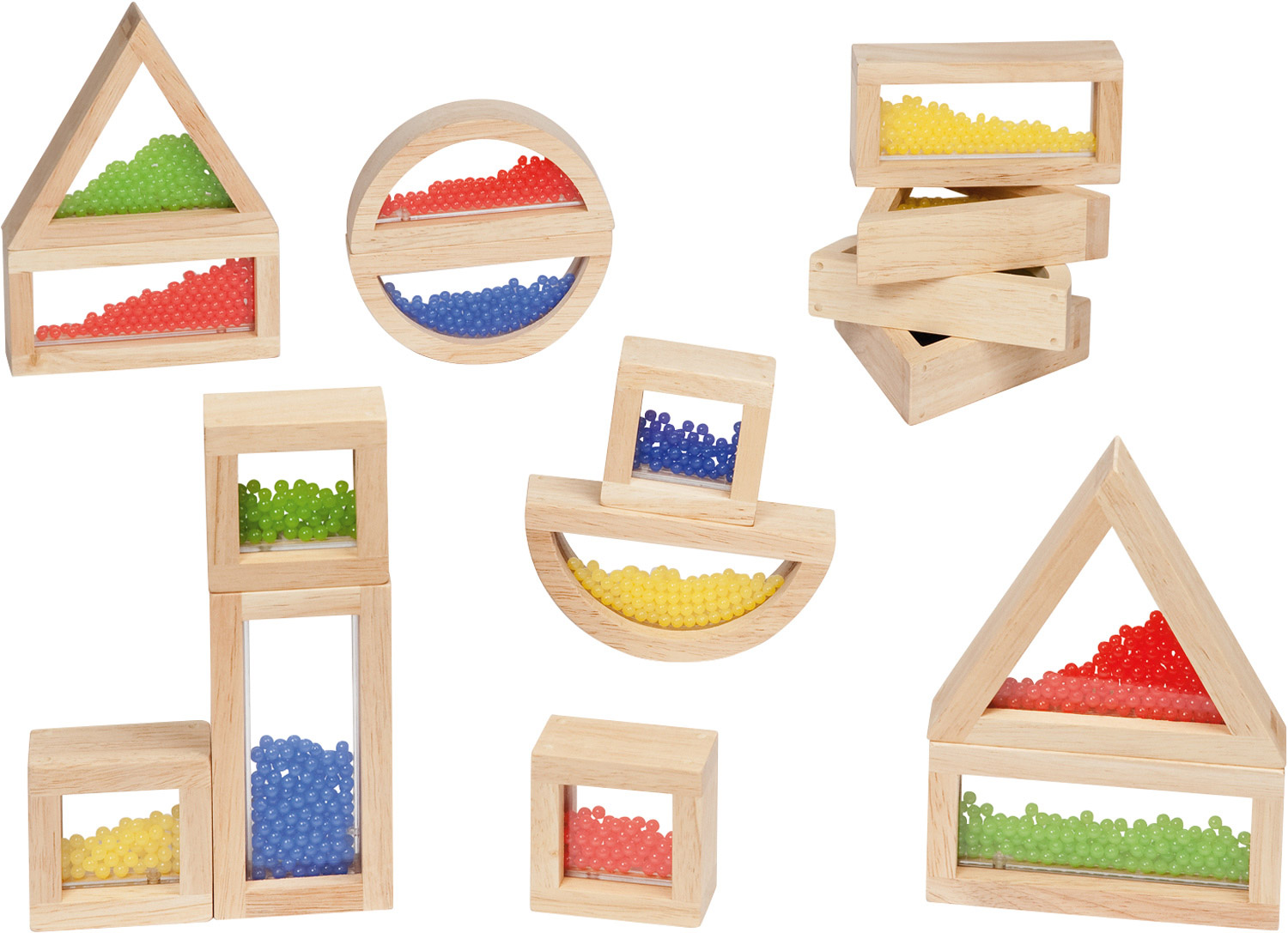 Blocks mit Acryl und Perlen | Dusyma