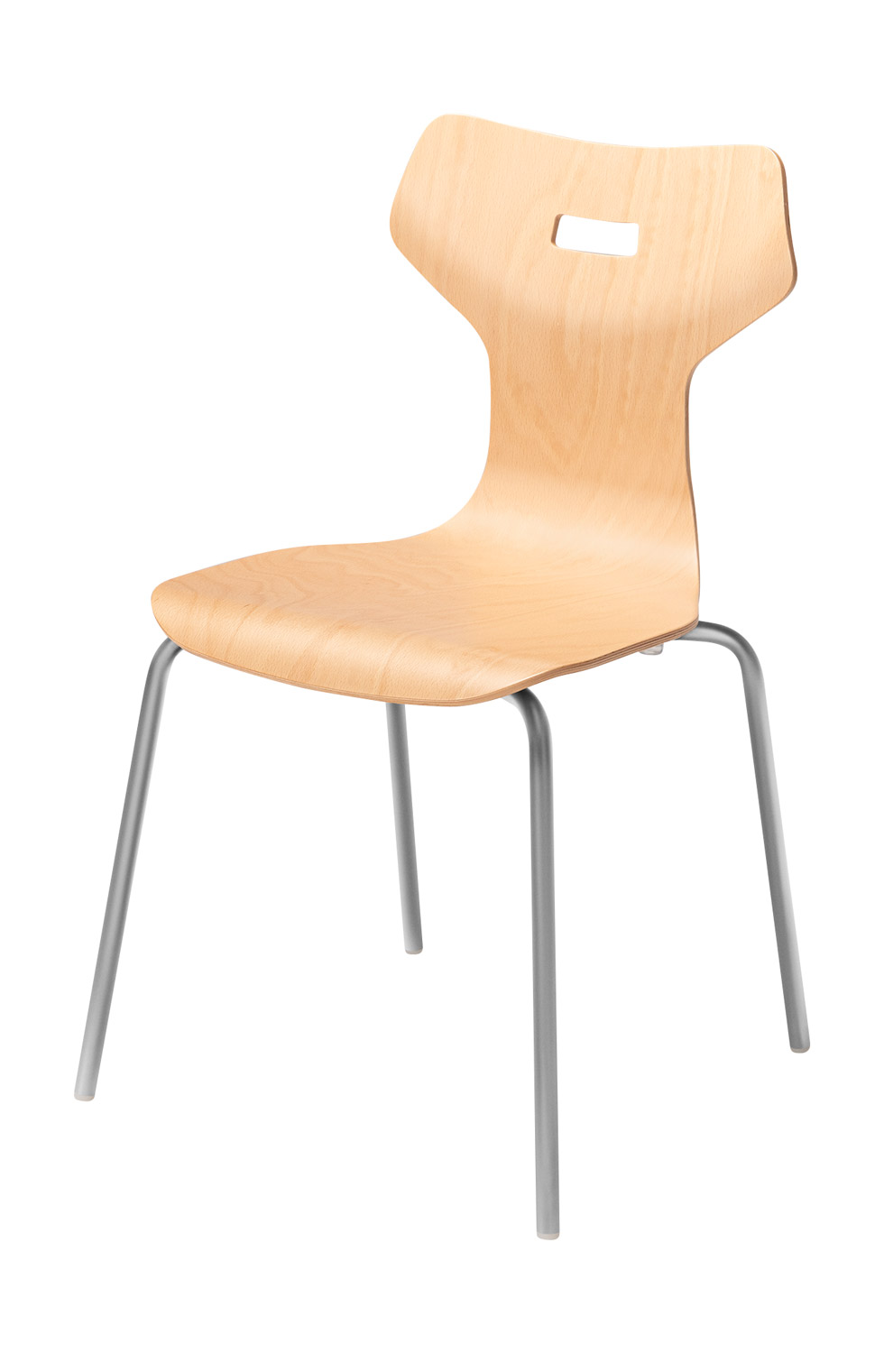Fluke mit grauem Gestell Schule