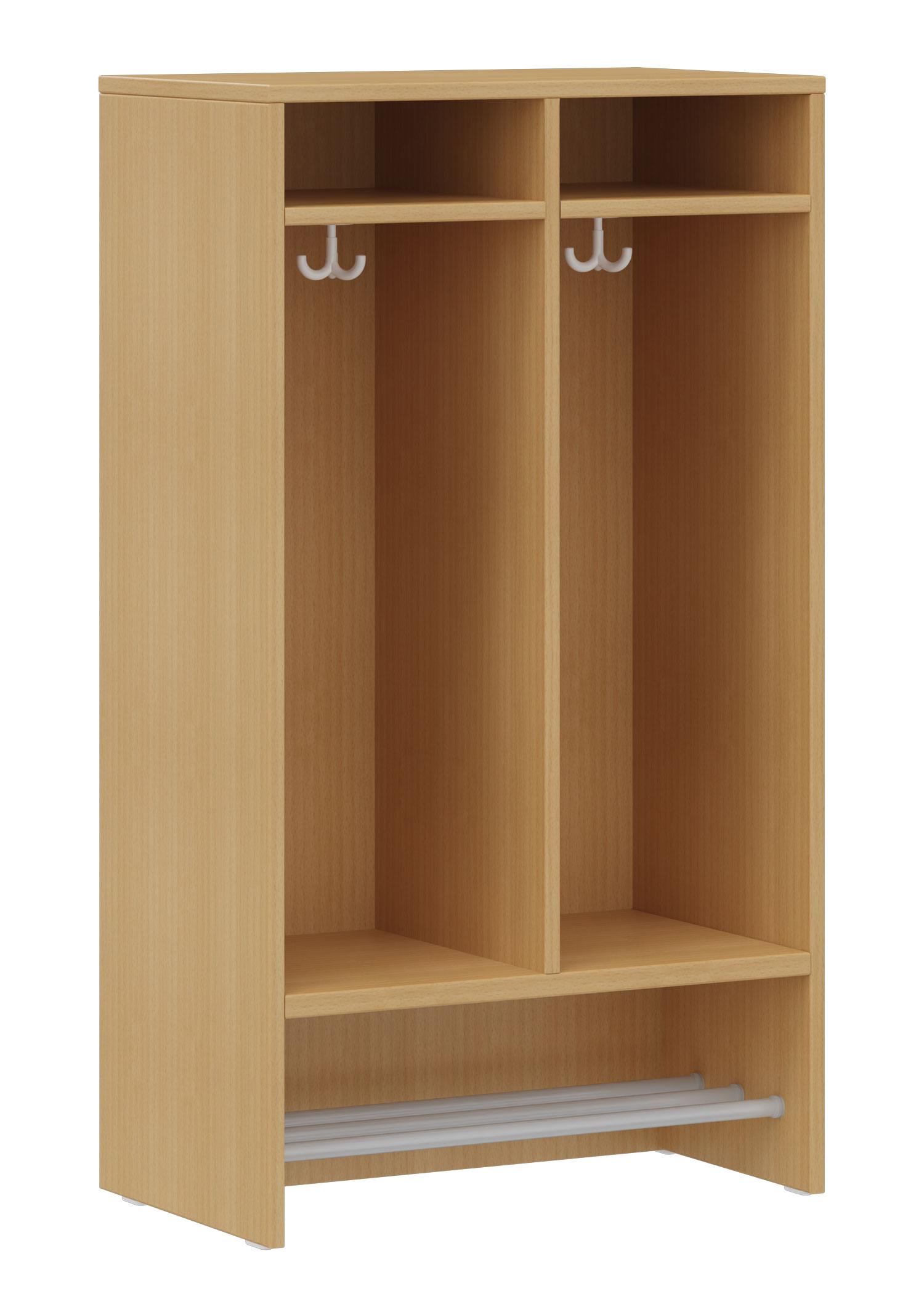 hej Schrankgarderobe D mit 30,8 cm Fachbreite Größe 1, 2 Schrankfächer hej Schrankgarderobe D mit 30,8 cm Fachbreite Größe 1, 2 Schrankfächer
