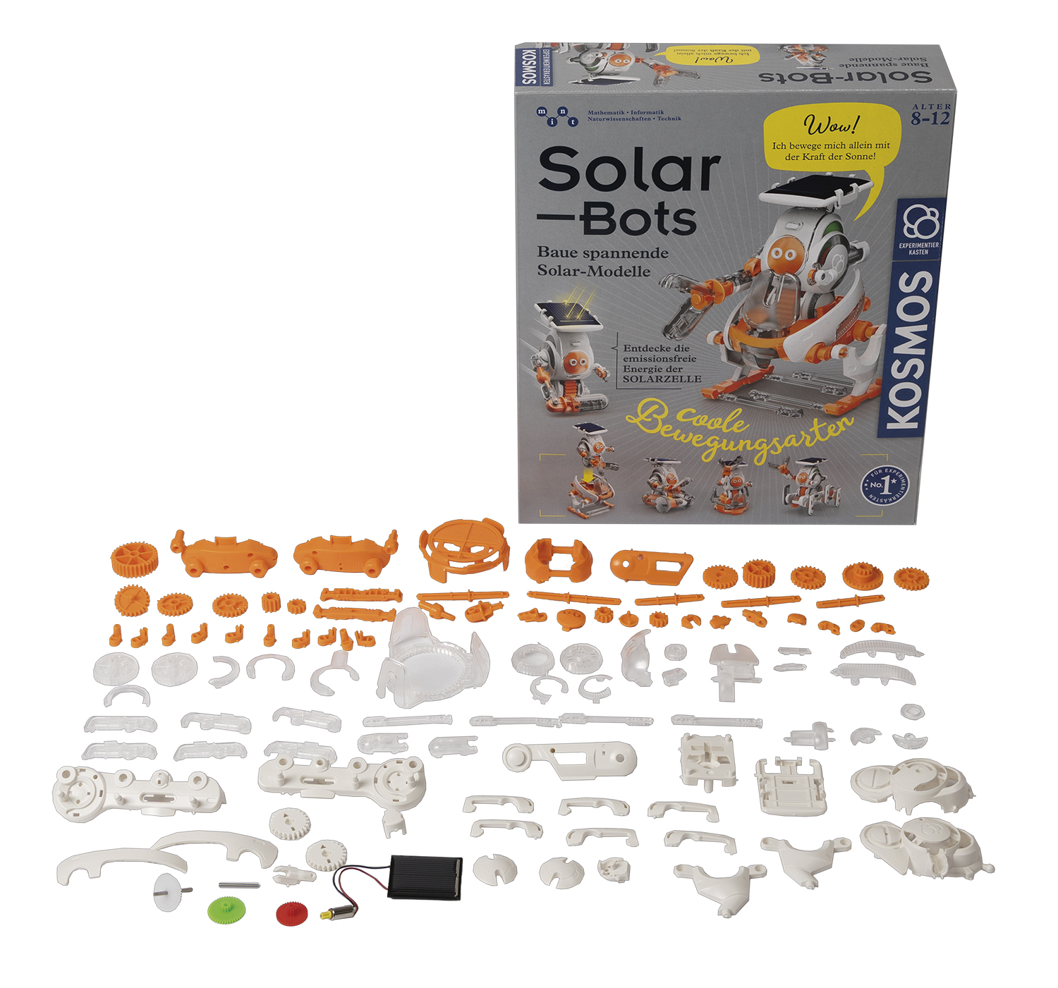 Experimentier-Kasten „Solar- Bots: Baue spannende Solar-Modelle"