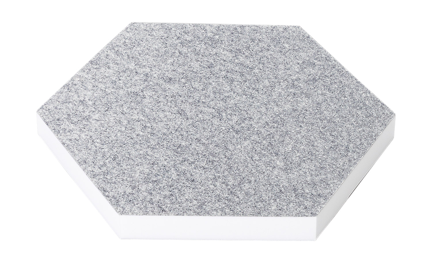 Sechseckabsorber grau