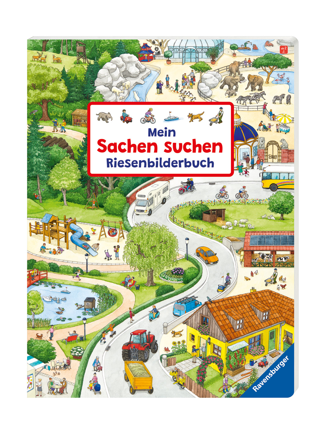 Mein Sachen suchen Riesenbilderbuch