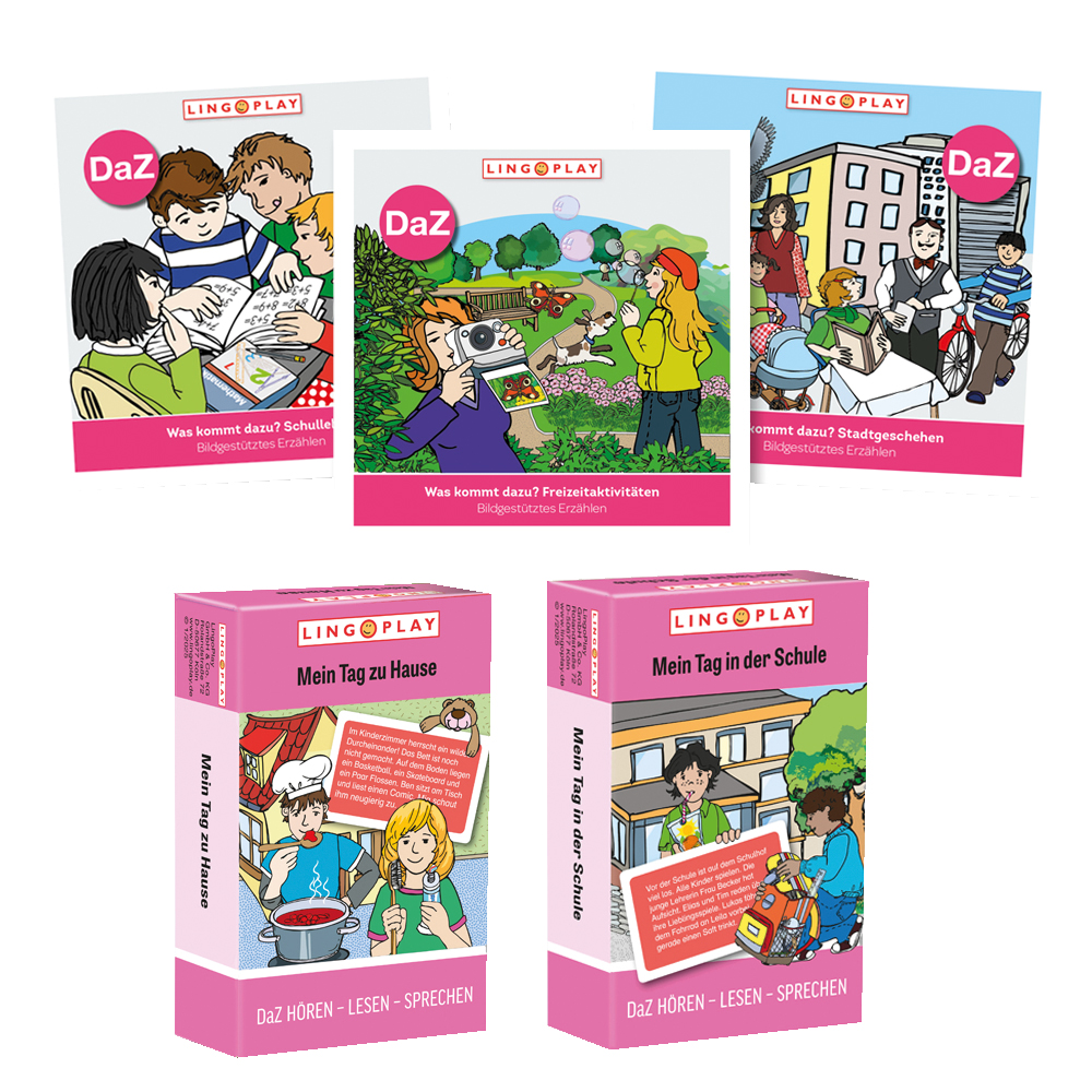 Lernspiel-Paket: DaZ Hören, lesen, sprechen