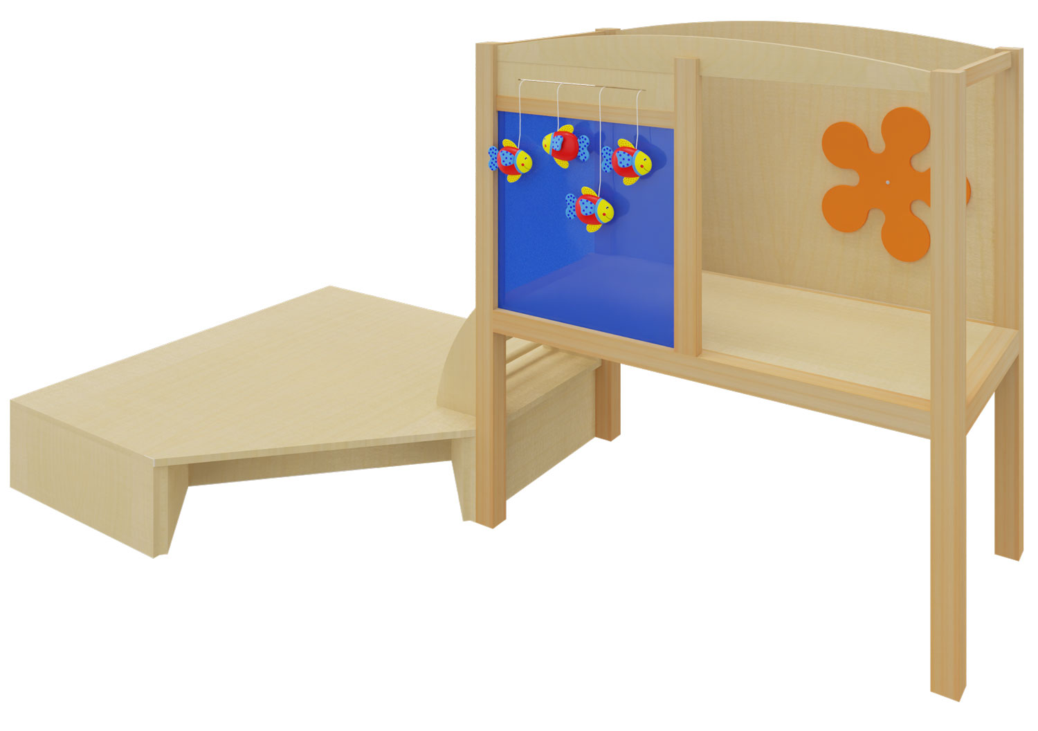 Tobini® Aquarium, klein mit Podest Tobini® Aquarium, klein mit Podest