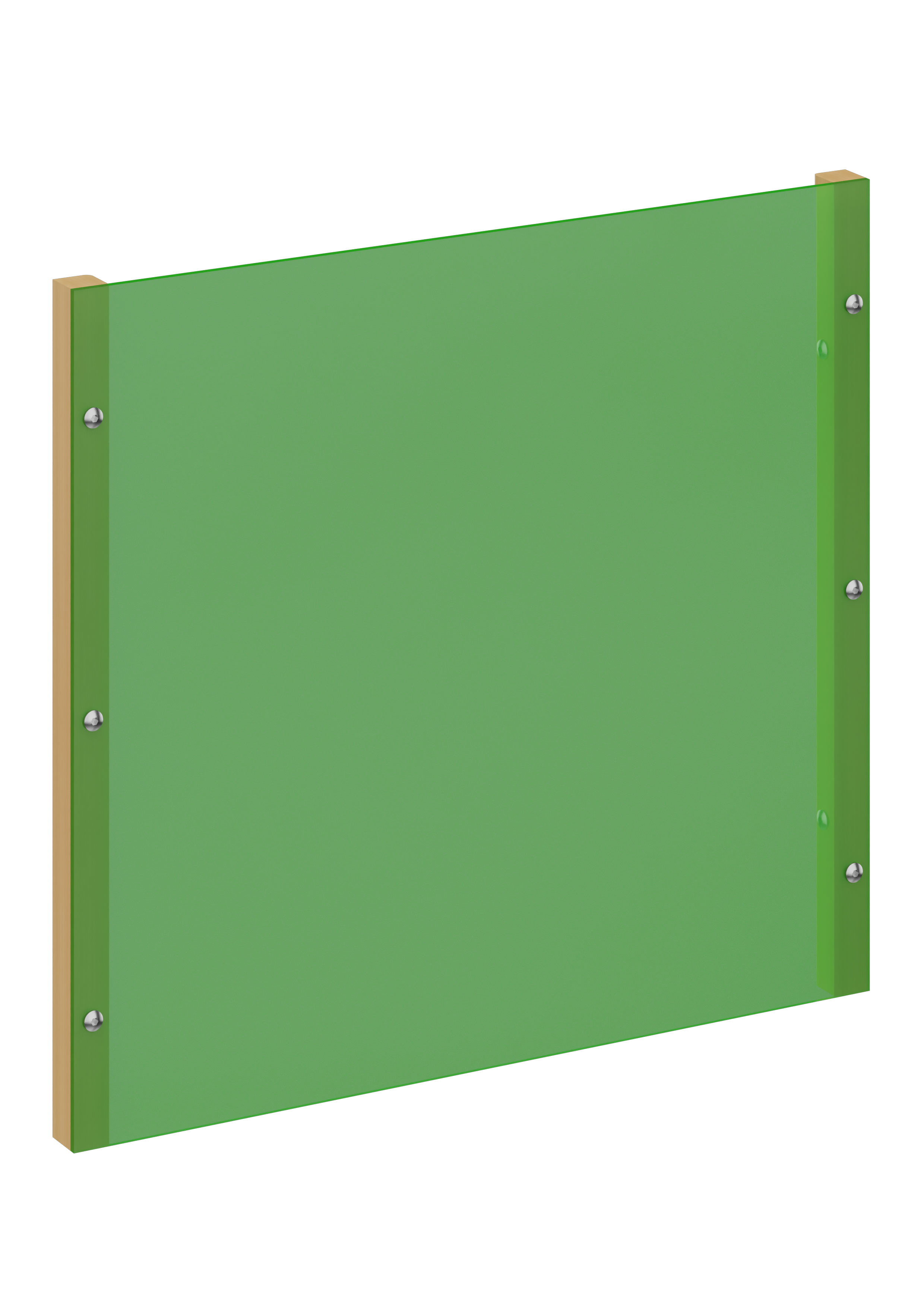 Rückwand für Endlosregal, Acryl transparent