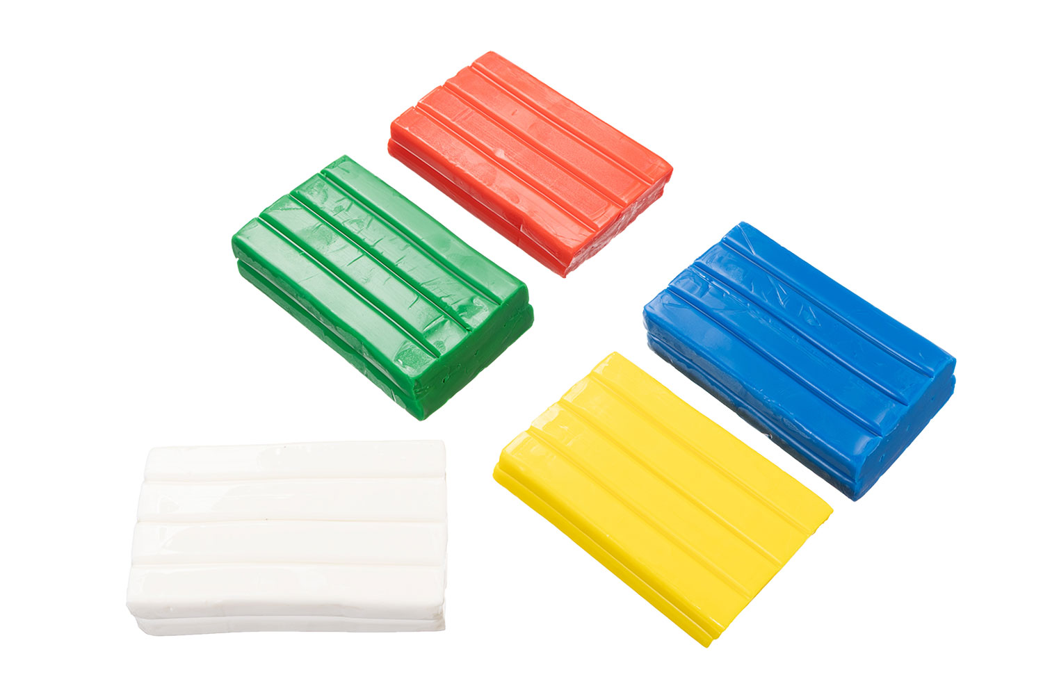 Extraweiche Knete Grundfarben