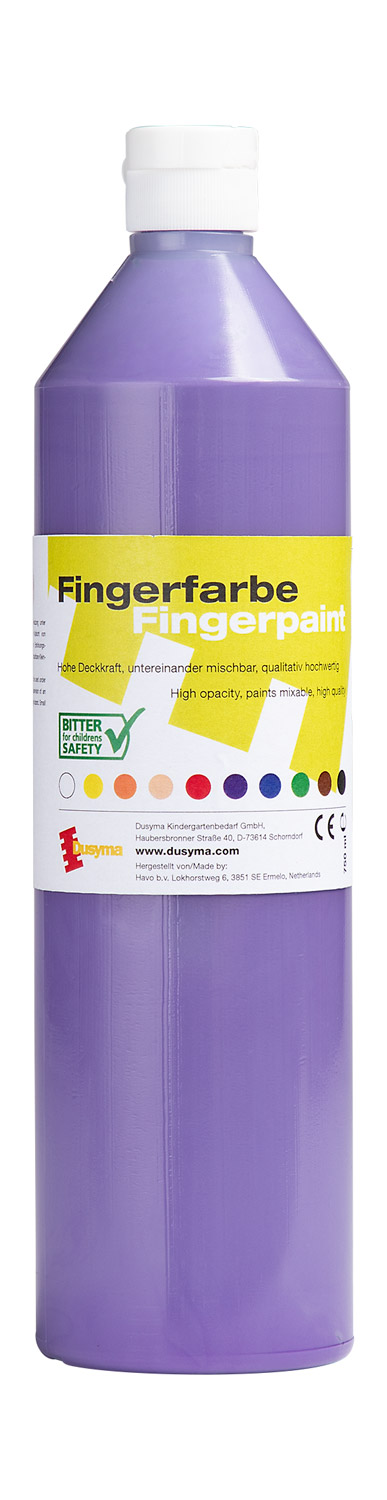Fingerfarbe violett