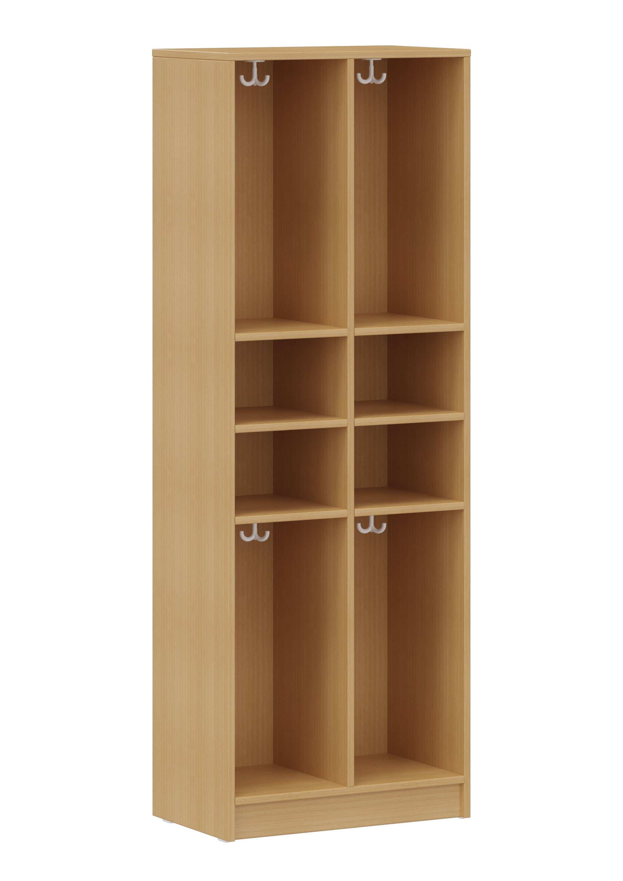 hej Fachgarderobe F mit 30,8 cm Fachbreite Größe 5, 4 Fächer hej Fachgarderobe F mit 30,8 cm Fachbreite Größe 5, 4 Fächer