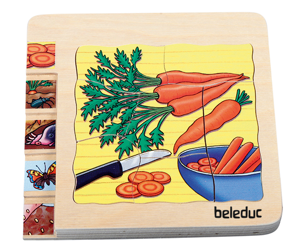 Lagenpuzzle Karotte