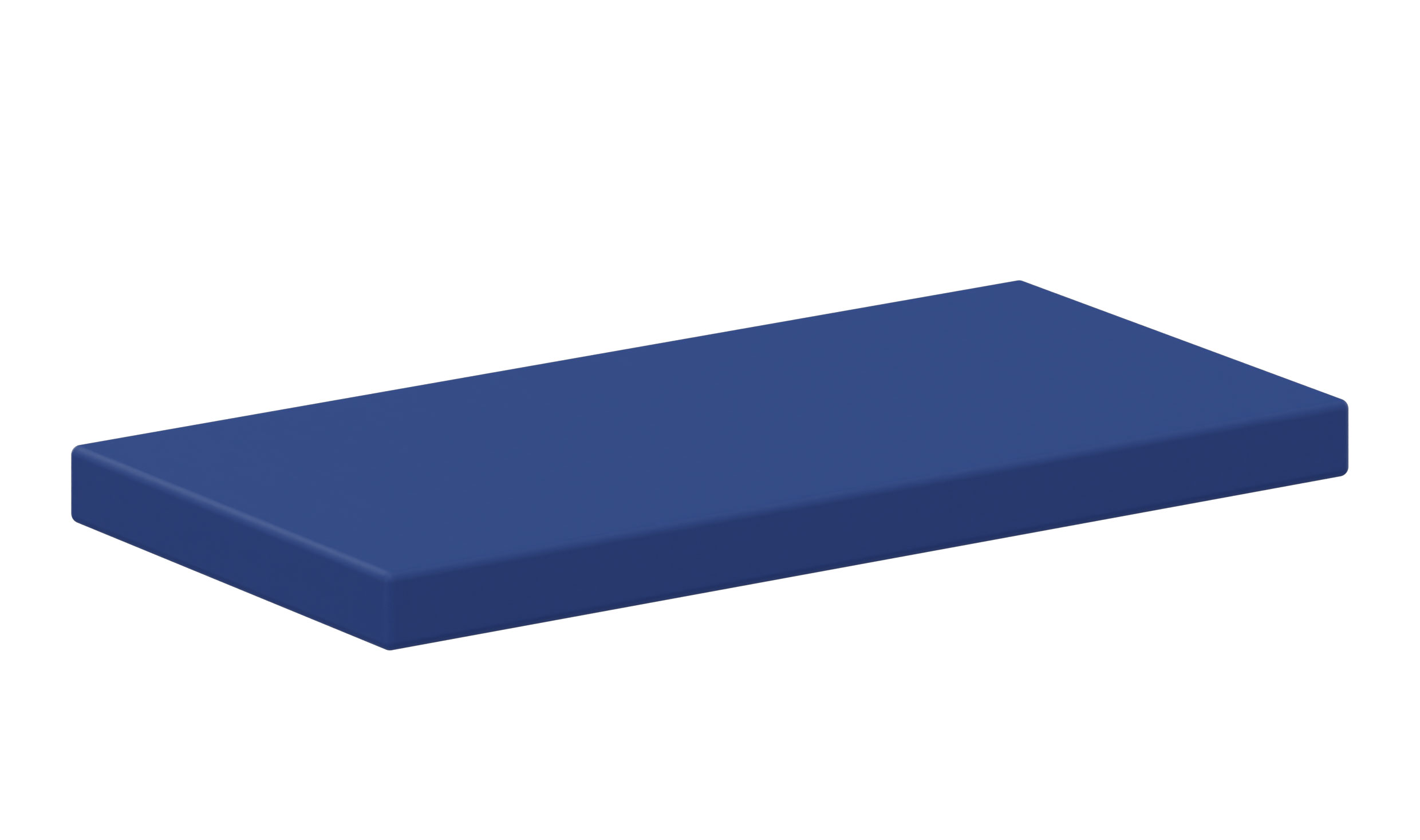 Matratze für Schaumstoffbett groß Softskin royalblau