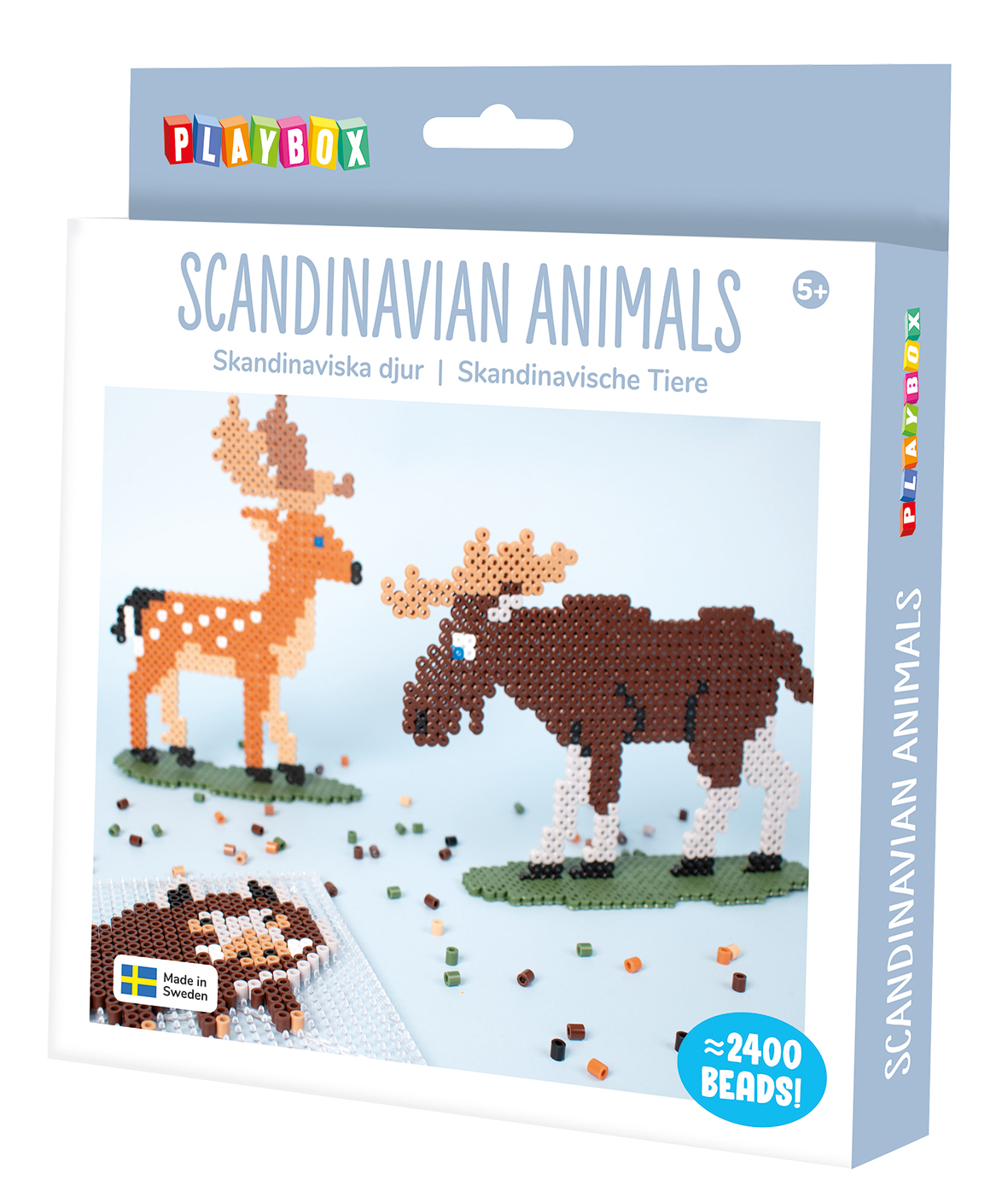 Bügelperlen Scandinavian Animals