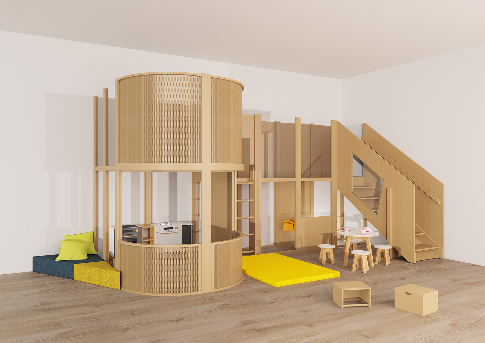 Greta genießt die Höhe - Version 1 Greta genießt die Höhe - Version 1