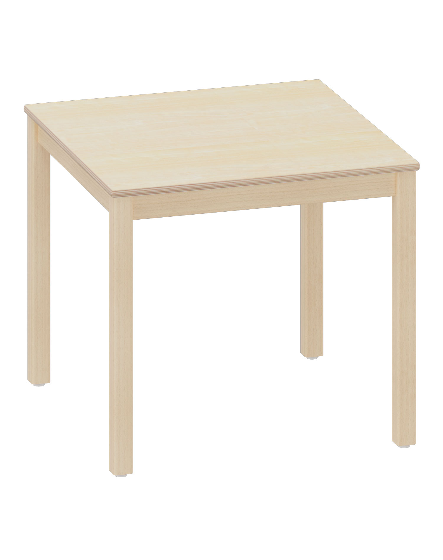 Quadrattisch 80 x 80 cm Schule