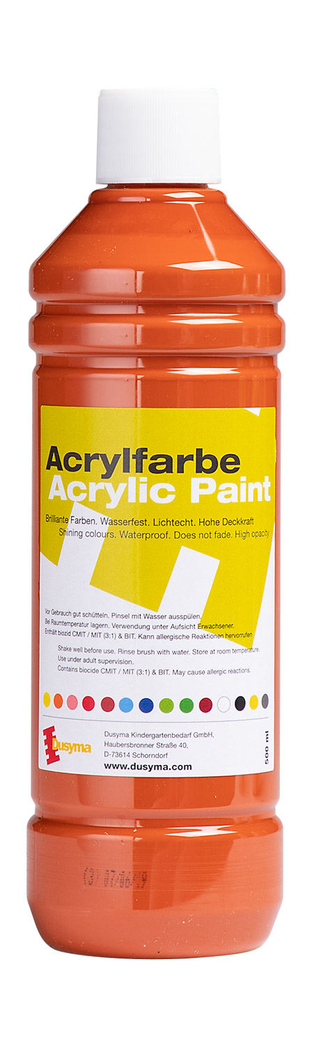 Acrylfarbe braun