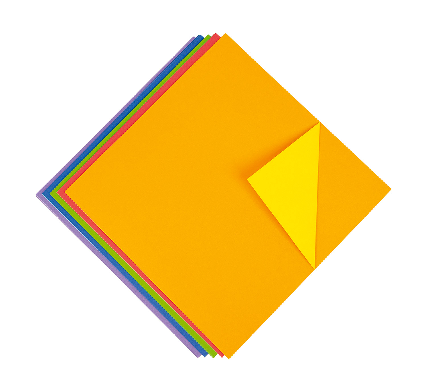 Faltblätter Duo-Color 20 x 20 cm