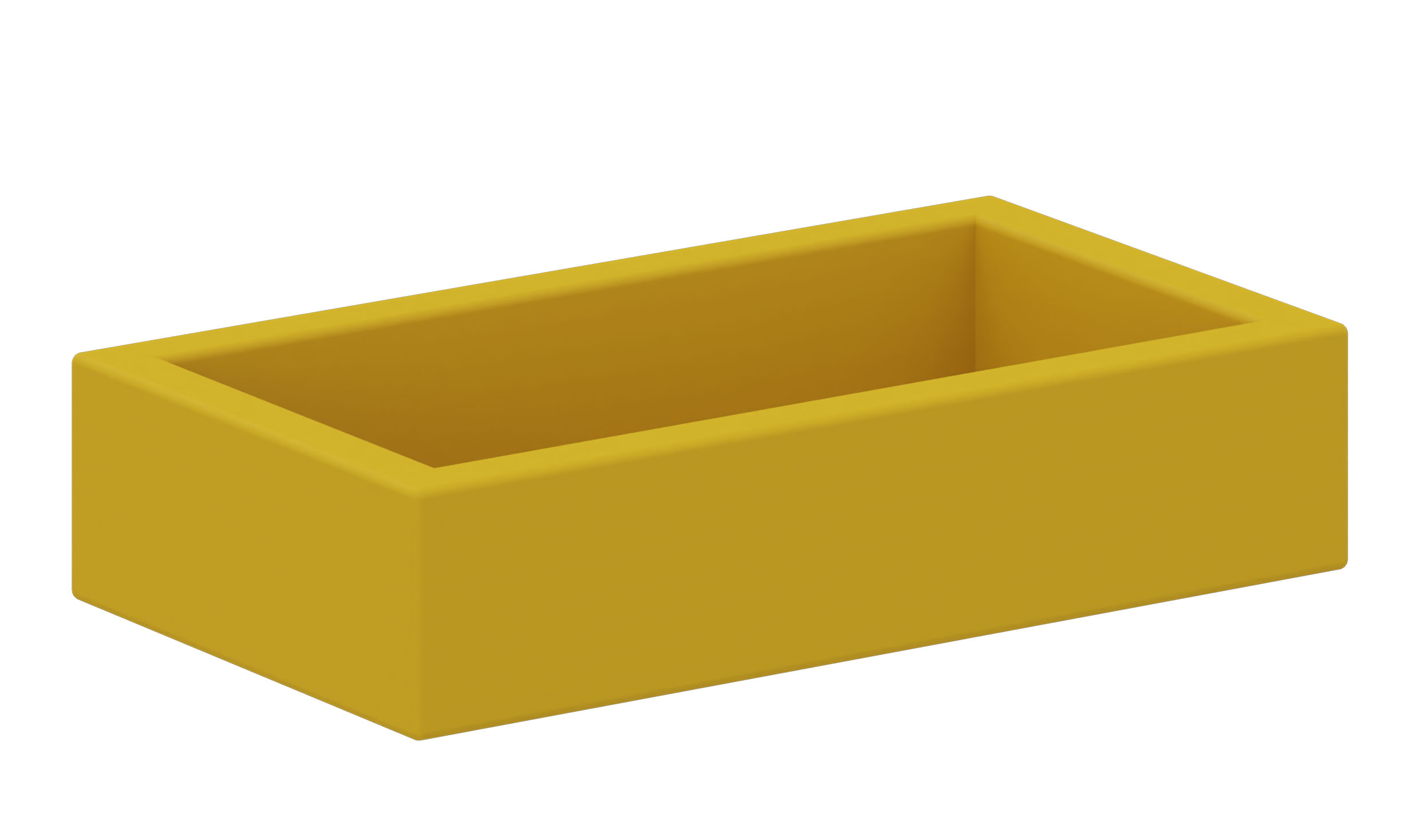 Schaumstoffbett klein Softskin gelb