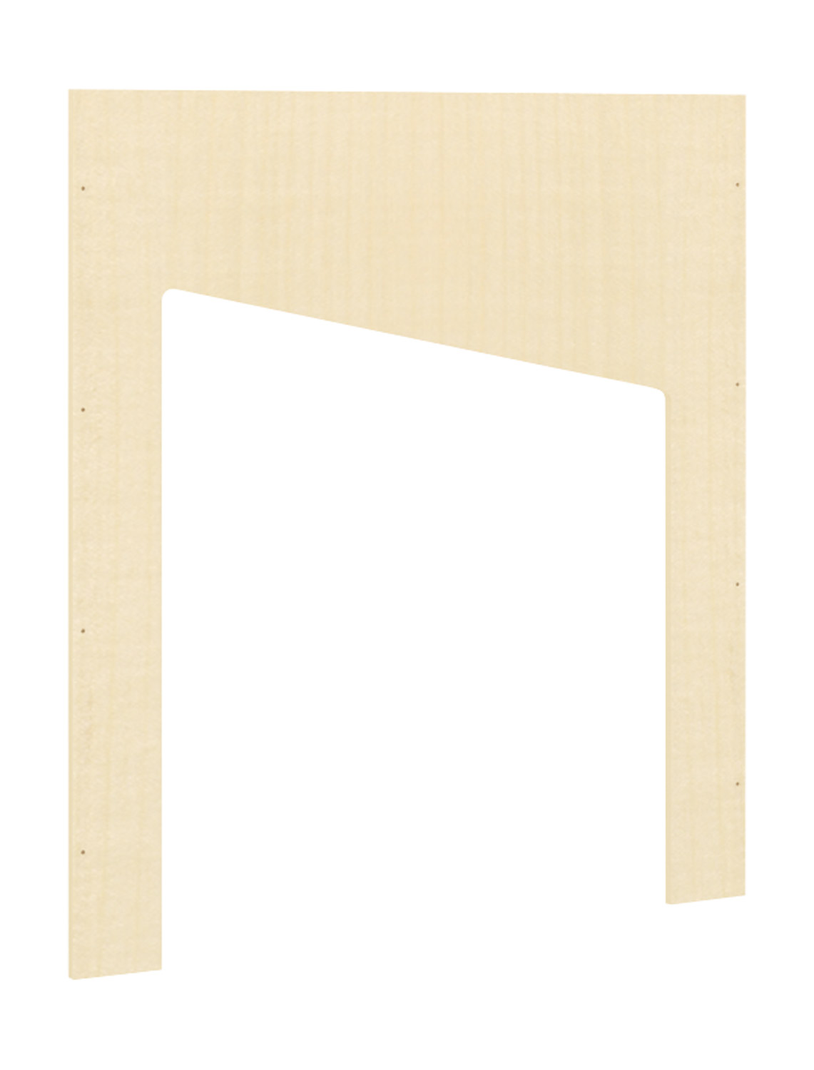 Füllung unten, Schlupfloch Für mini hohes Gerüst, mittlere Füllungsbreite Füllung unten, Schlupfloch Für mini hohes Gerüst, mittlere Füllungsbreite