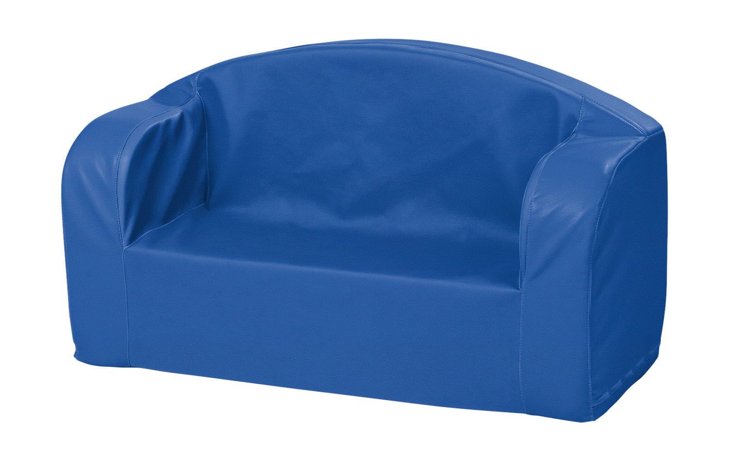 Krippenpolster Spielsessel, Softskin royalblau