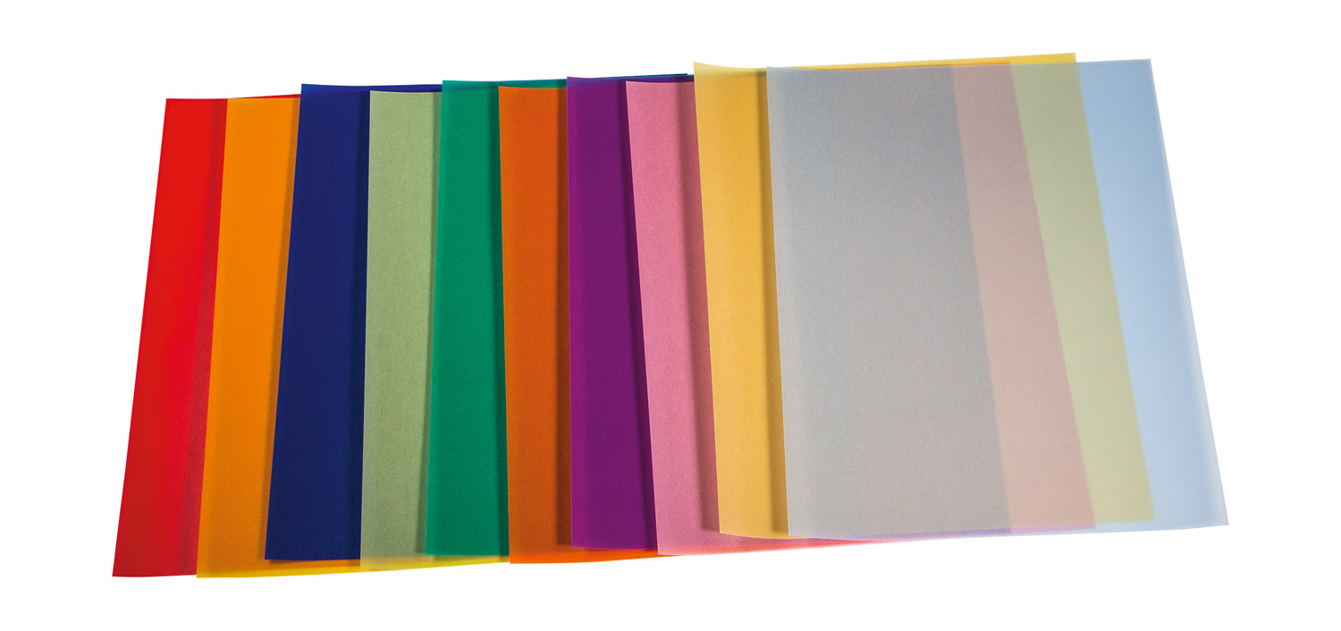 Transparentpapier bunt Transparentpapier bunt