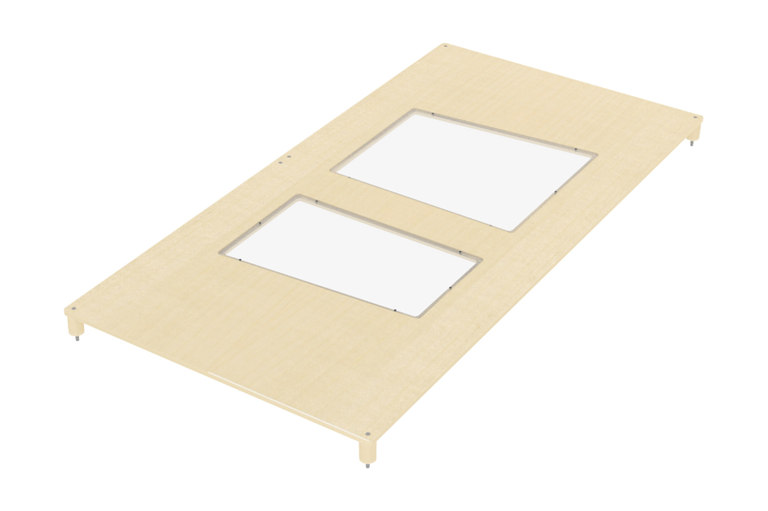 Flachdach, einteilig Flachdach, einteilig