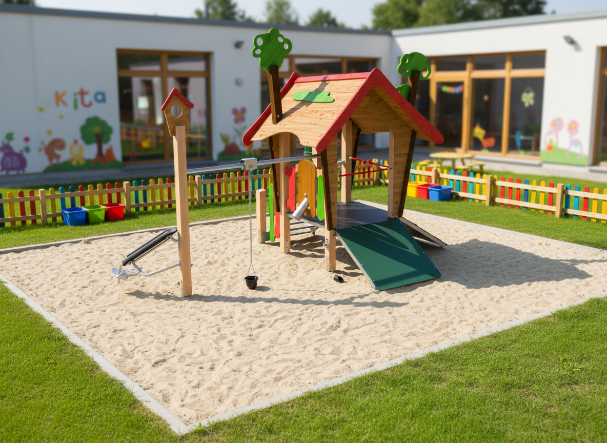 "Wichtelwald" Spielanlage Sandspiel