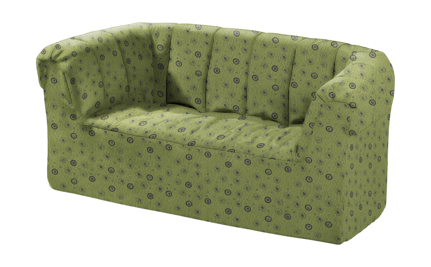 Zweisitzer Sofa Ringel hellgrün Zweisitzer Sofa Ringel hellgrün