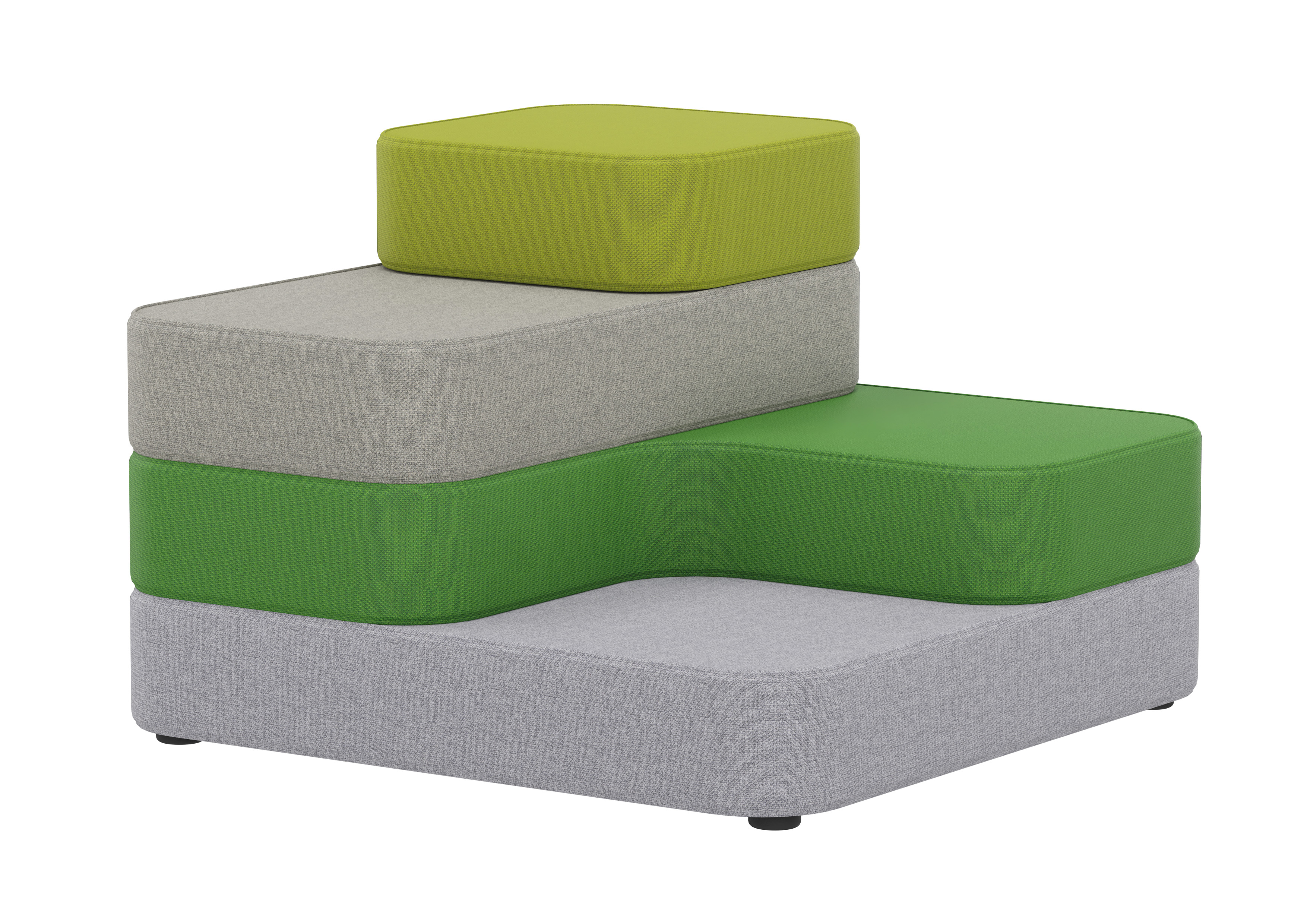 Tapa modulares Pouff O4 SQ