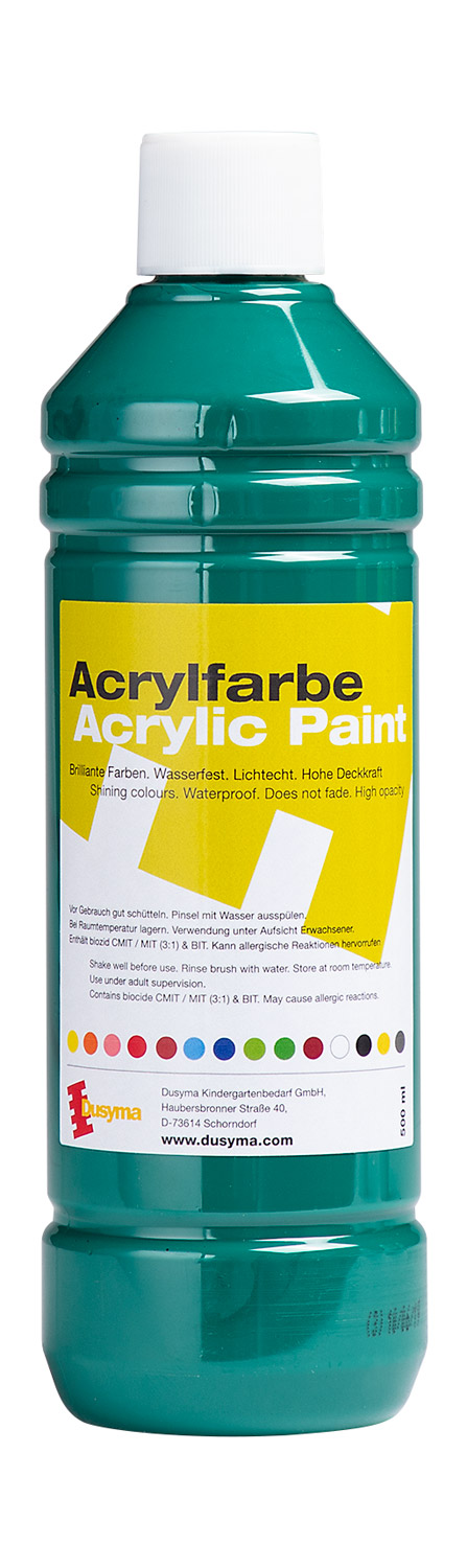 Acrylfarbe dunkelgrün