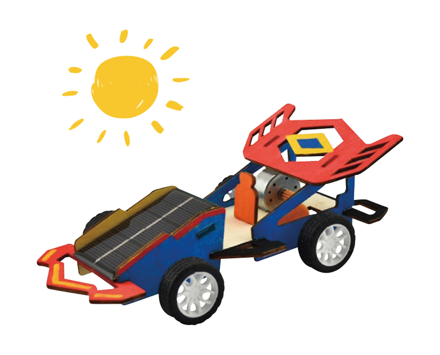 Bastelset Solar-Rennwagen