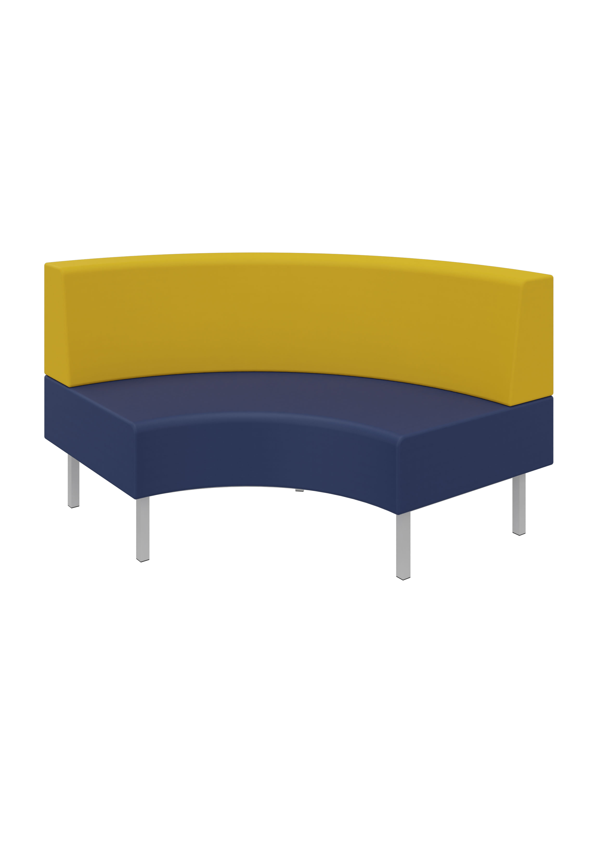 Litti Inneneckelement SOFTSKIN dunkelblau / gelb